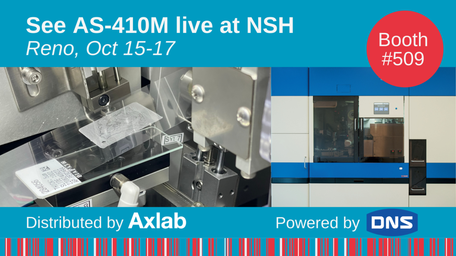 AS-410M At「2022 NSH Convention」 | Dainiippon Seiki Co.,Ltd.